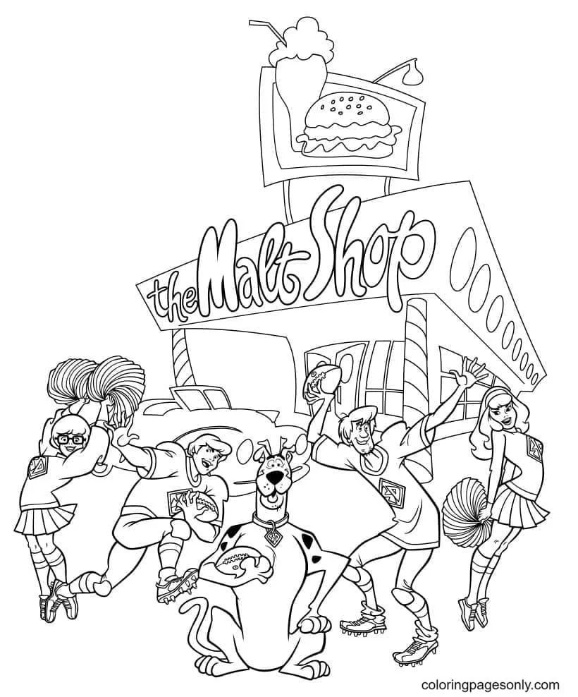 Scooby Doo Coloring Pages 62