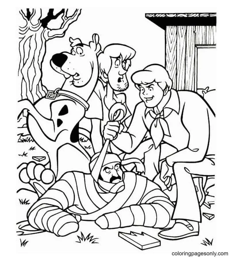 Scooby Doo Coloring Pages 64