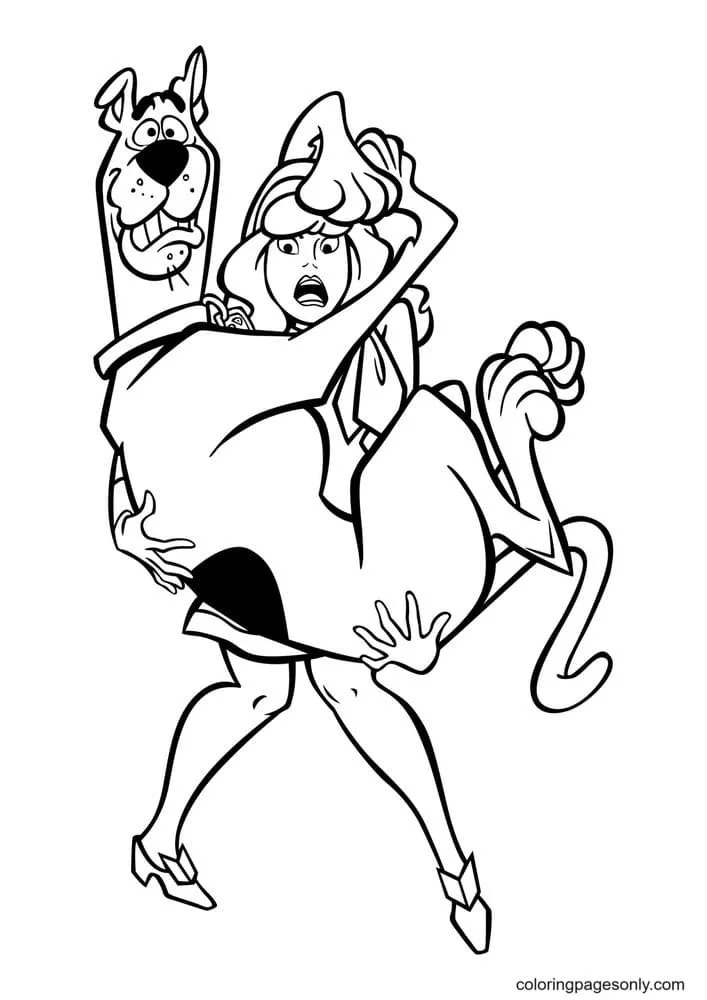 Scooby Doo Coloring Pages 76