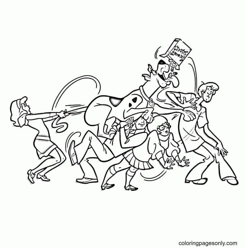 Scooby Doo Coloring Pages 82