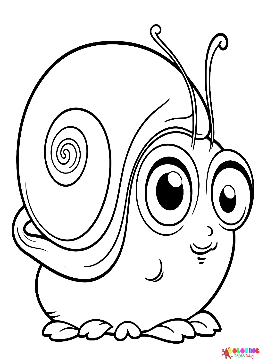 Sea Snail Coloring Pages 3