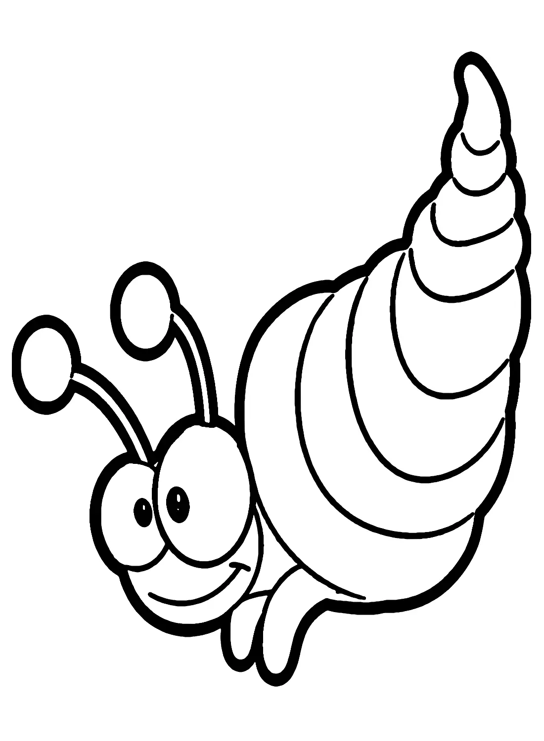 Sea Snail Coloring Pages 6