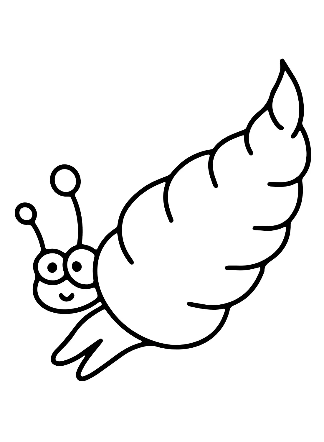 Sea Snail Coloring Pages 7