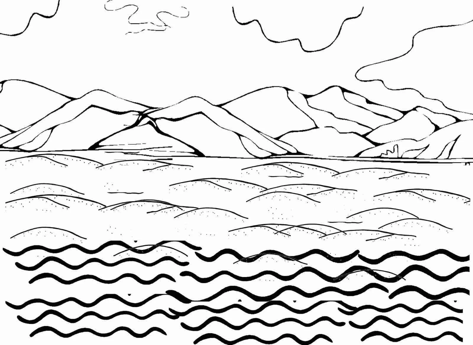 Seas and oceans Coloring Pages 15