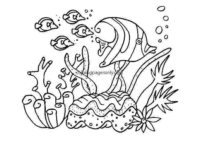 Seas and oceans Coloring Pages 25