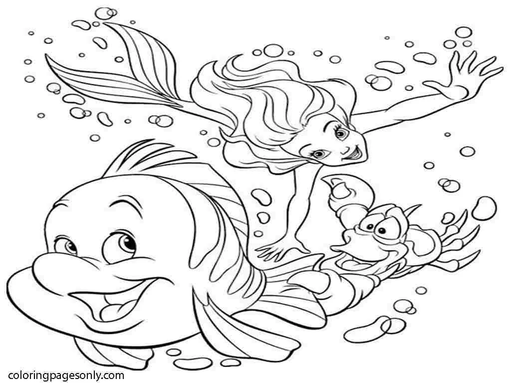 Seas and oceans Coloring Pages 28