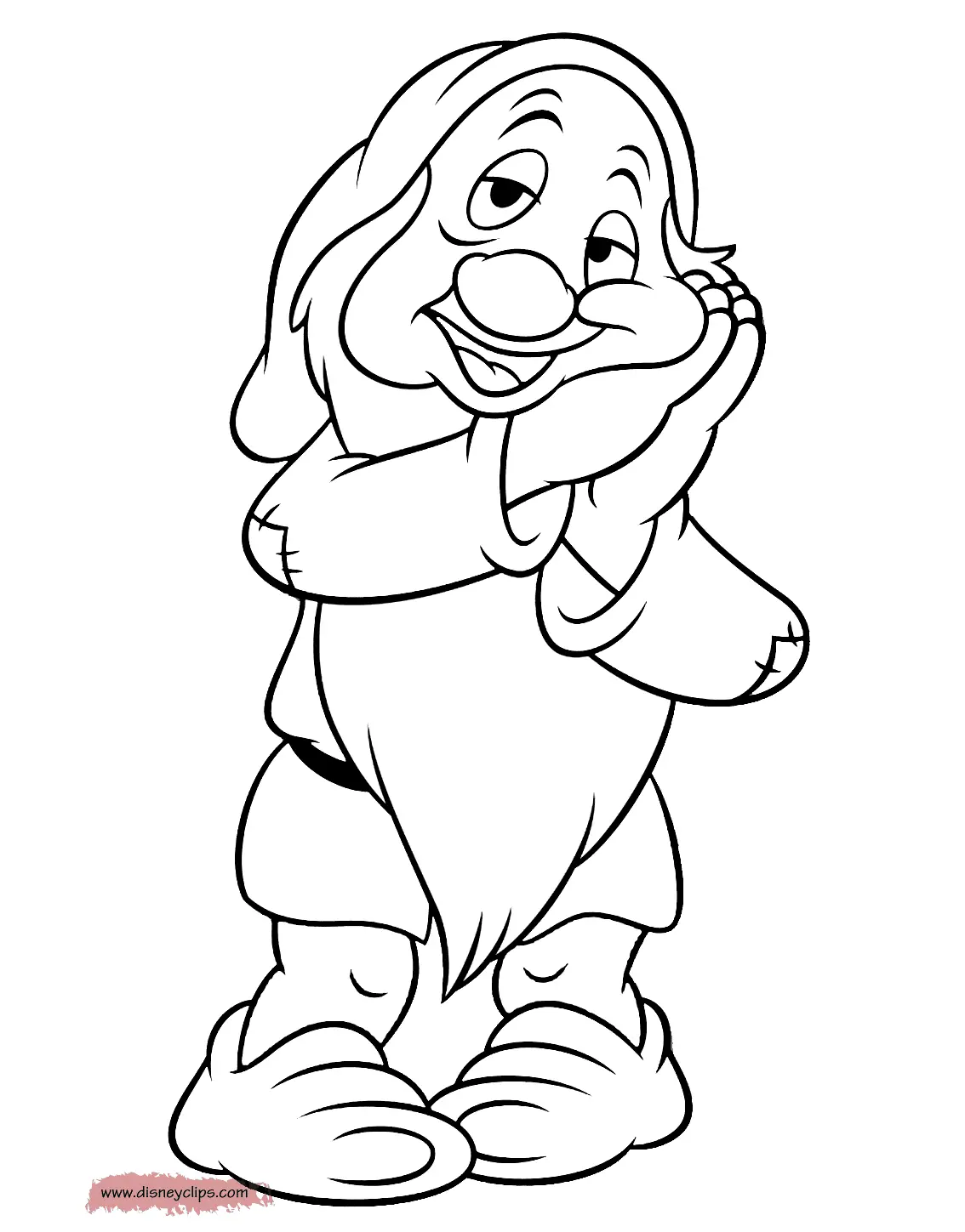 Seven Dwarfs Coloring Pages 31