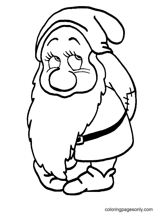 Seven Dwarfs Coloring Pages 39