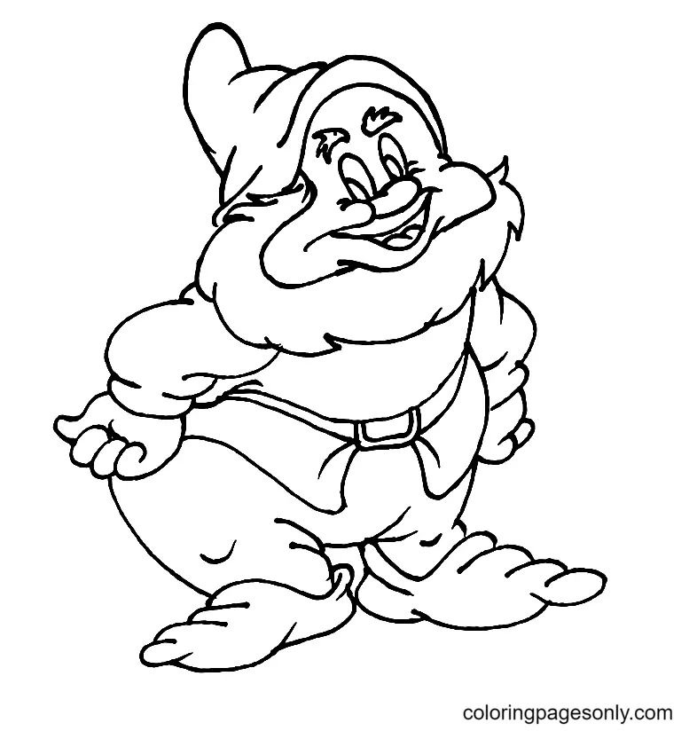 Seven Dwarfs Coloring Pages 54