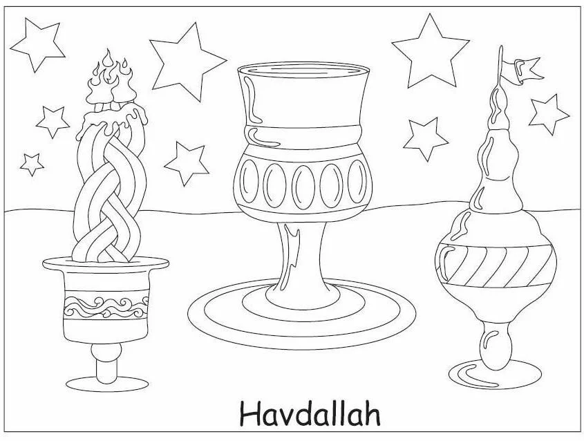 Shabbat Coloring Pages 28