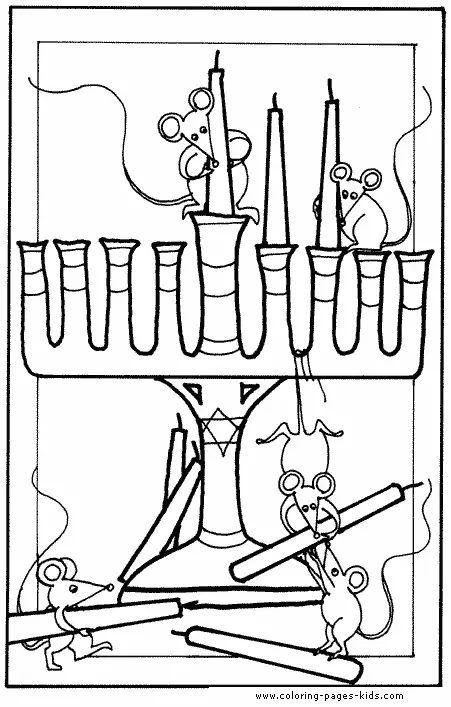 Shabbat Coloring Pages 42