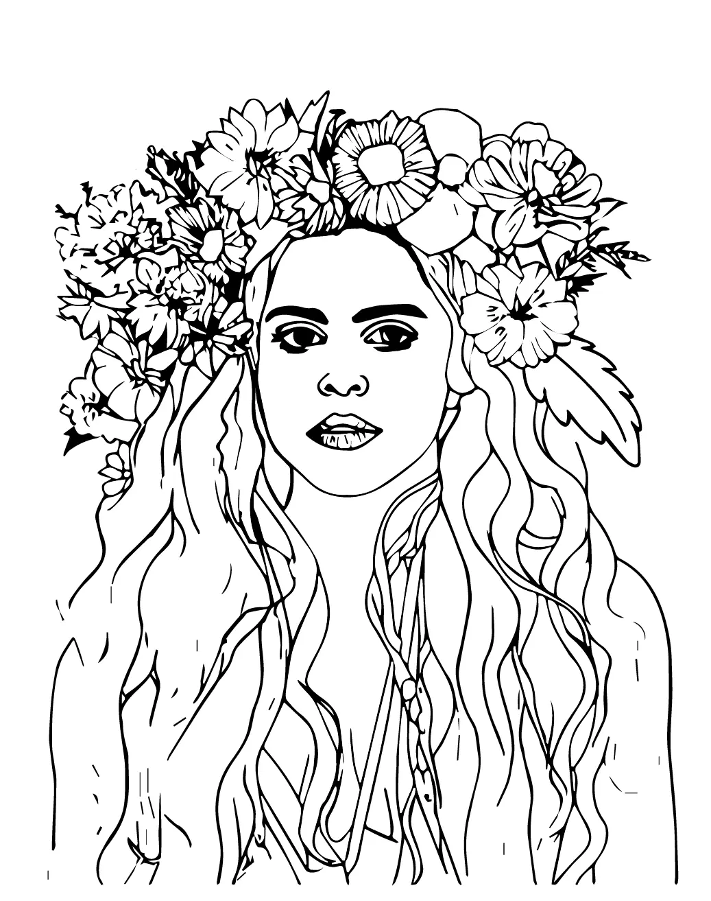 Desenhos de Shakira Para Colorir 21