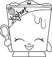 Shopkins Coloring Pages 128