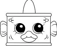 Shopkins Coloring Pages 140