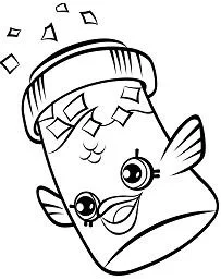 Shopkins Coloring Pages 171