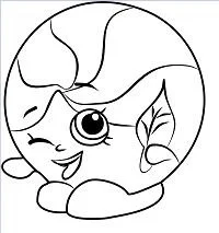 Shopkins Coloring Pages 187