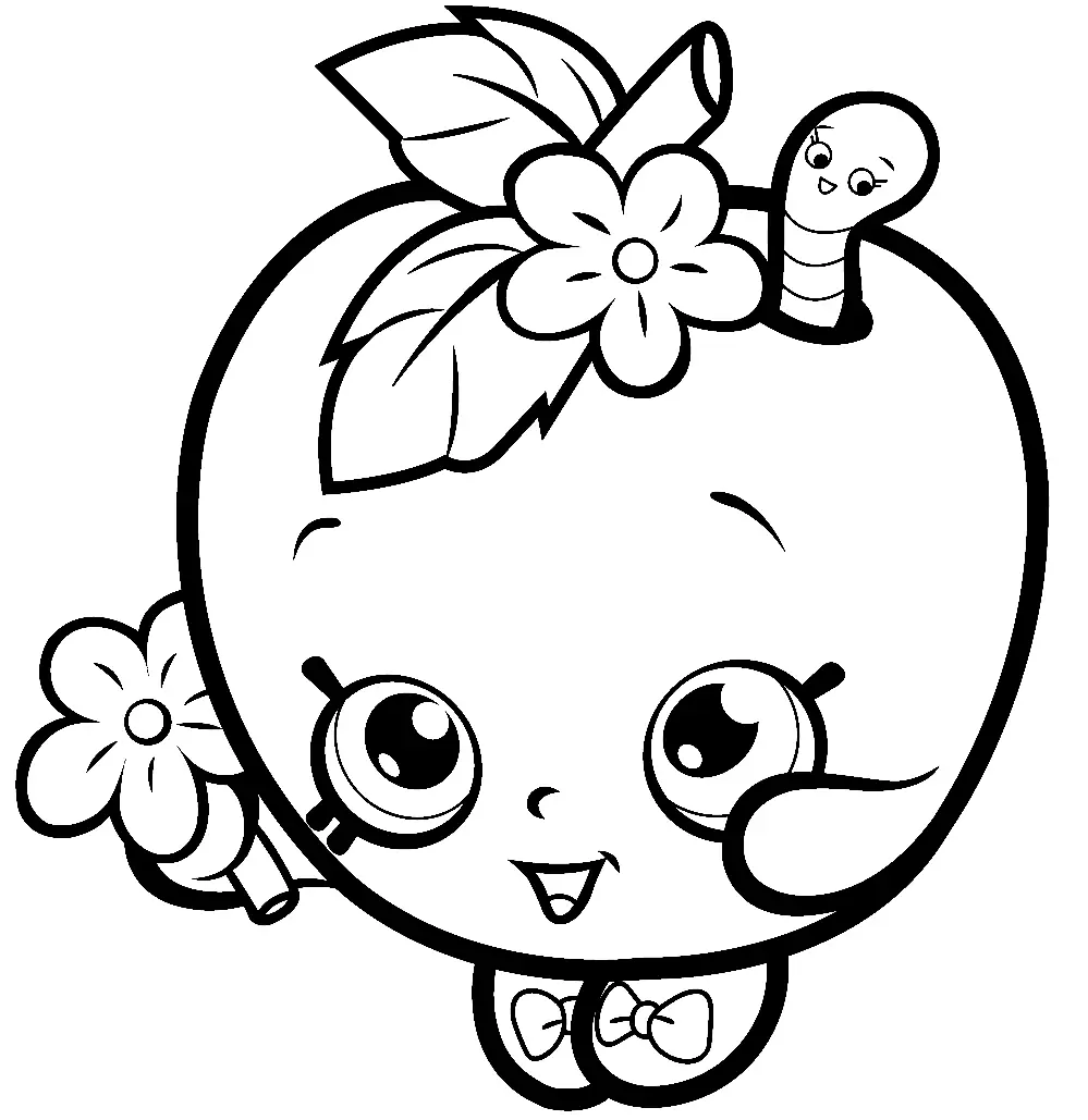 Shopkins Coloring Pages 207