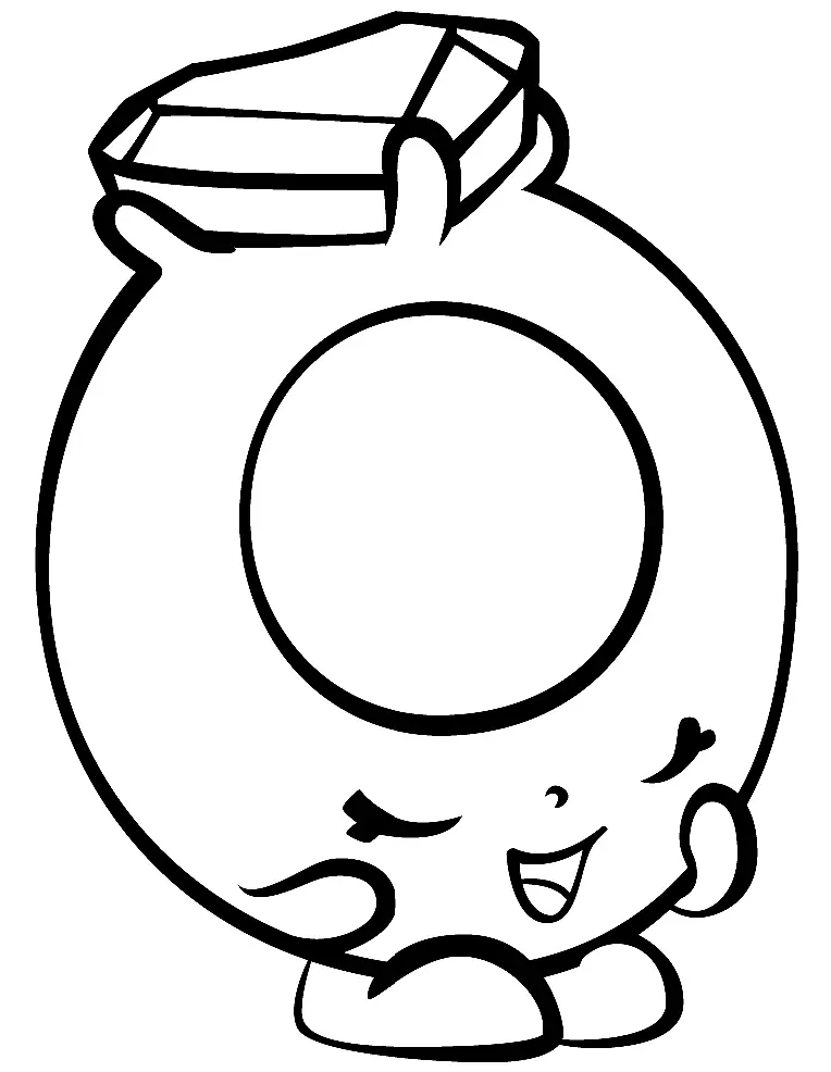 Shopkins Coloring Pages 214