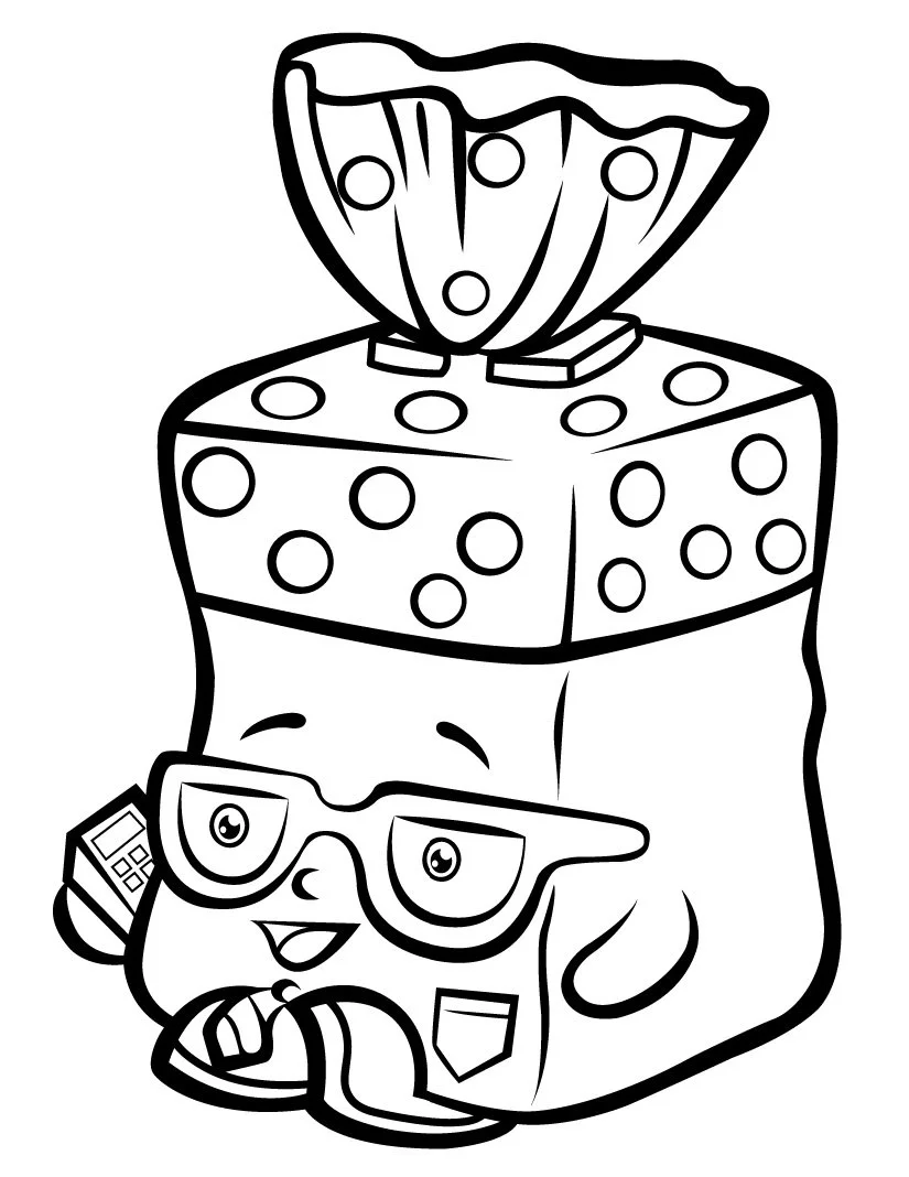 Shopkins Coloring Pages 233