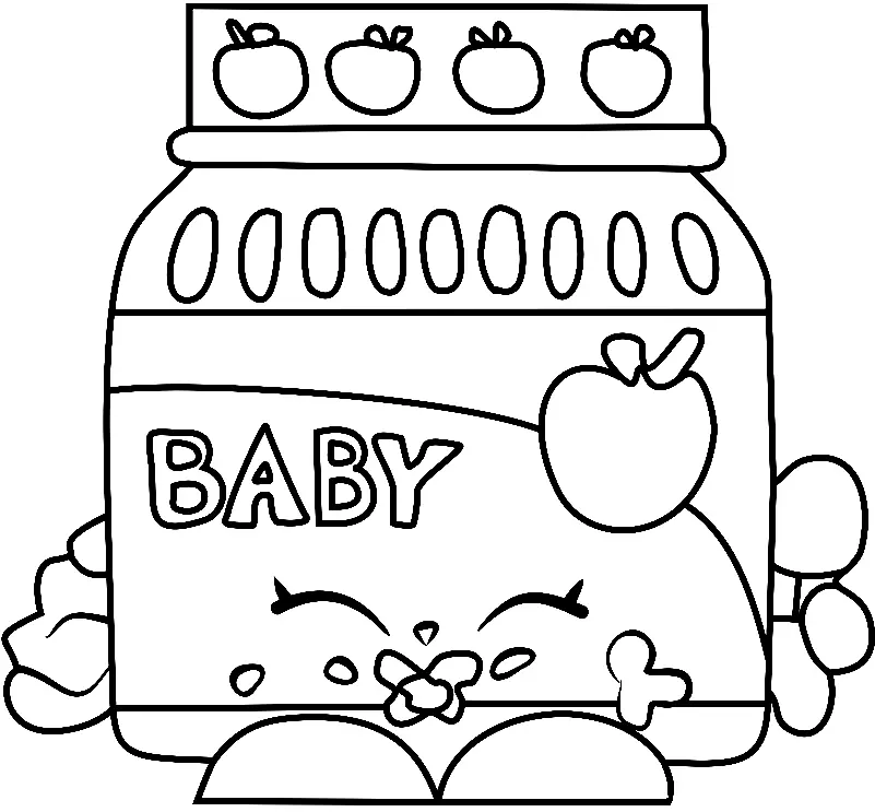 Shopkins Coloring Pages 240