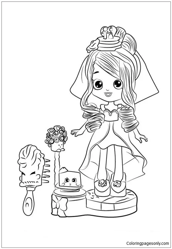 Shopkins Coloring Pages 245