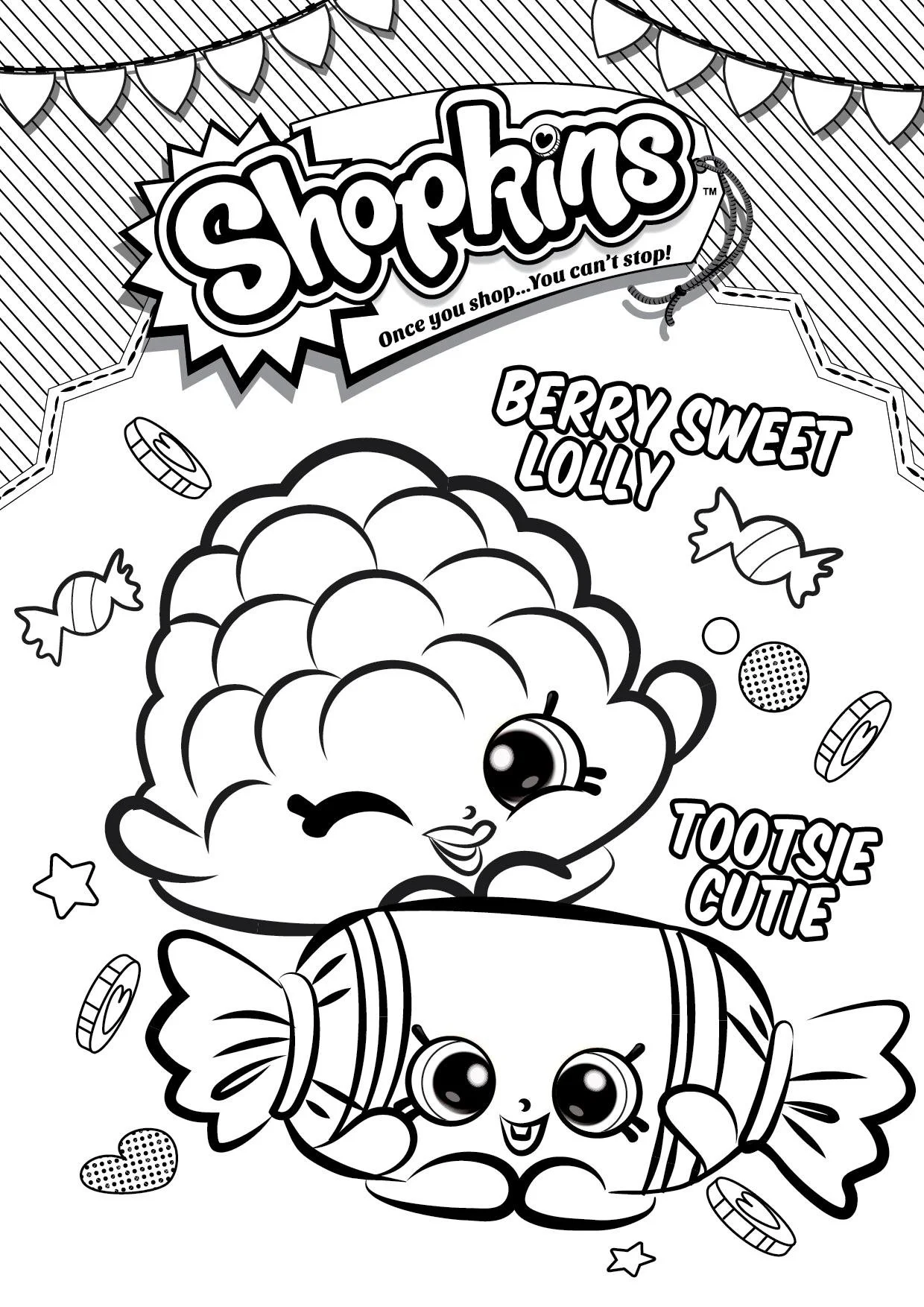 Shopkins Coloring Pages 257