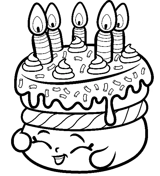 Shopkins Coloring Pages 269