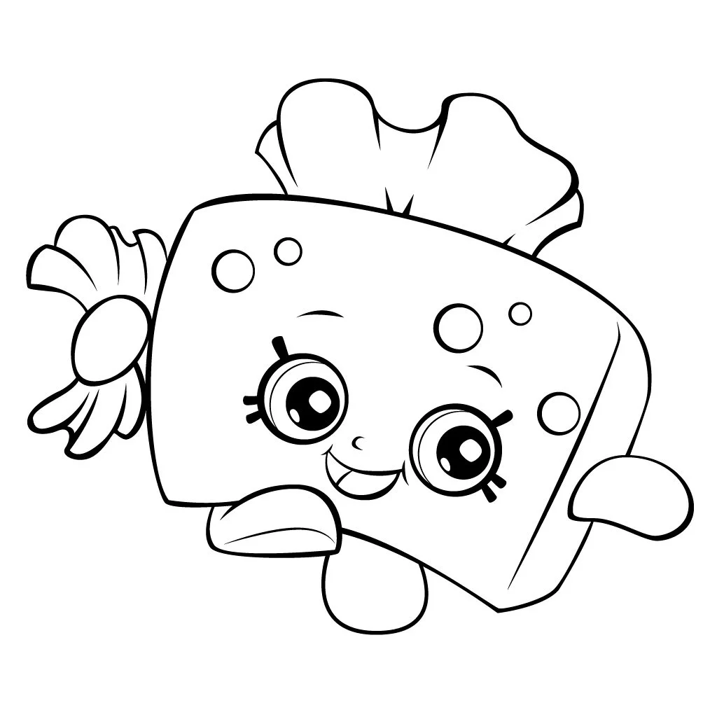 Shopkins Coloring Pages 274