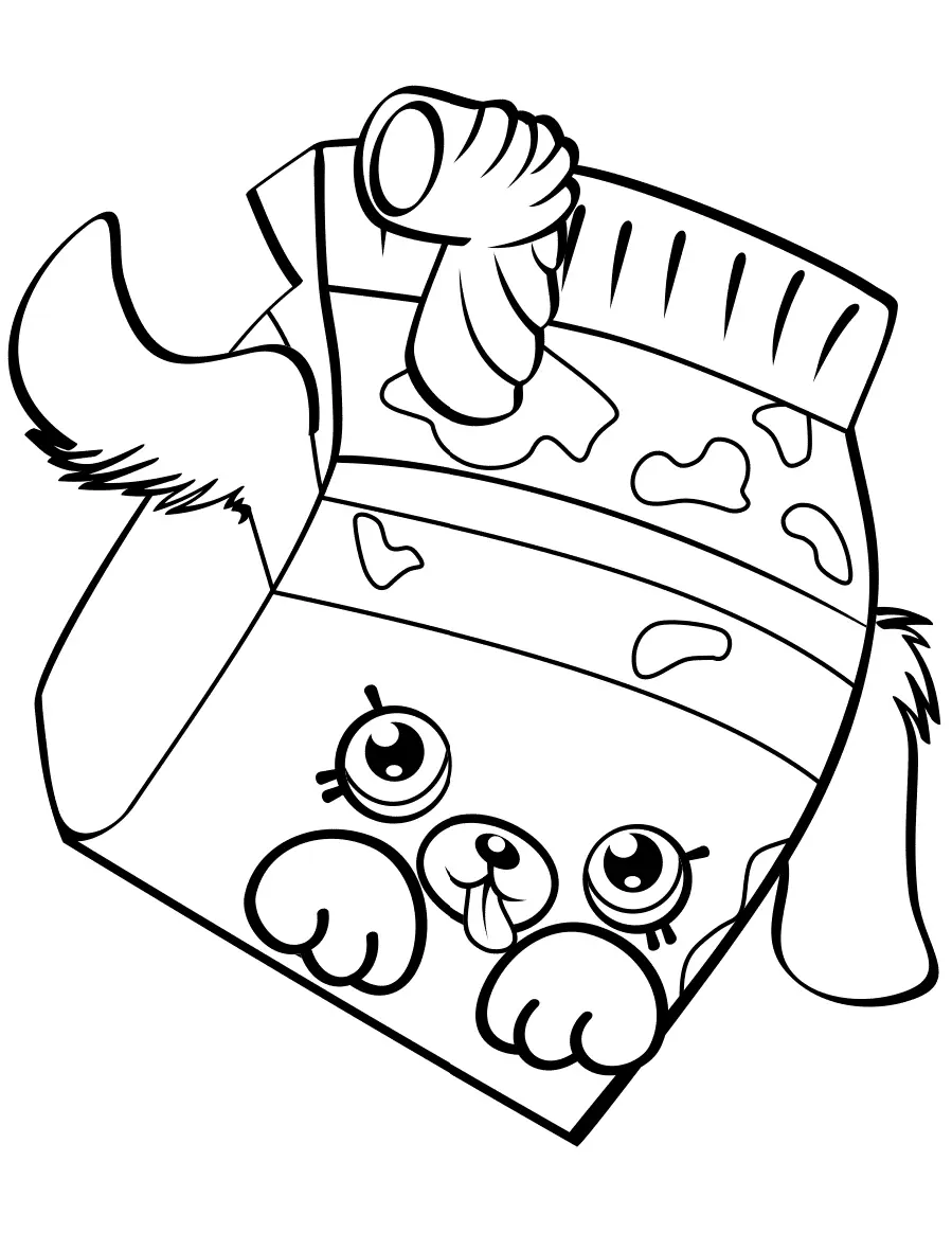 Shopkins Coloring Pages 322