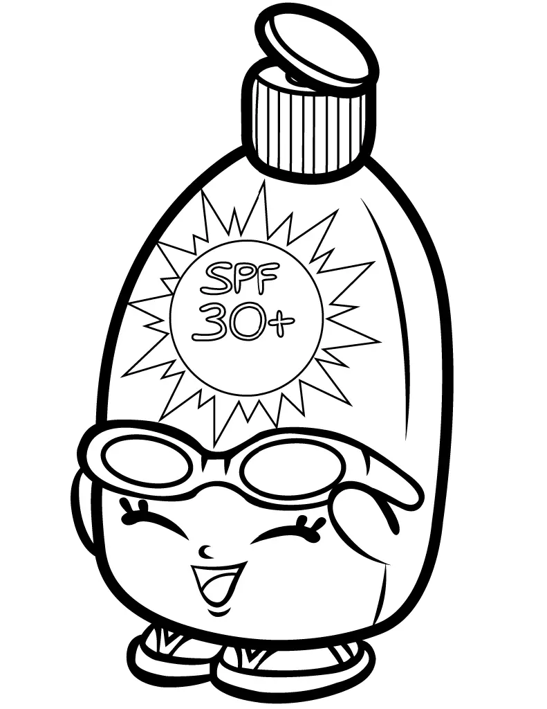 Shopkins Coloring Pages 348