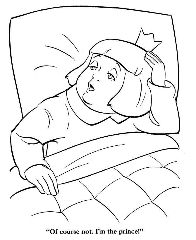 Sick In Bed Coloring Pages 9