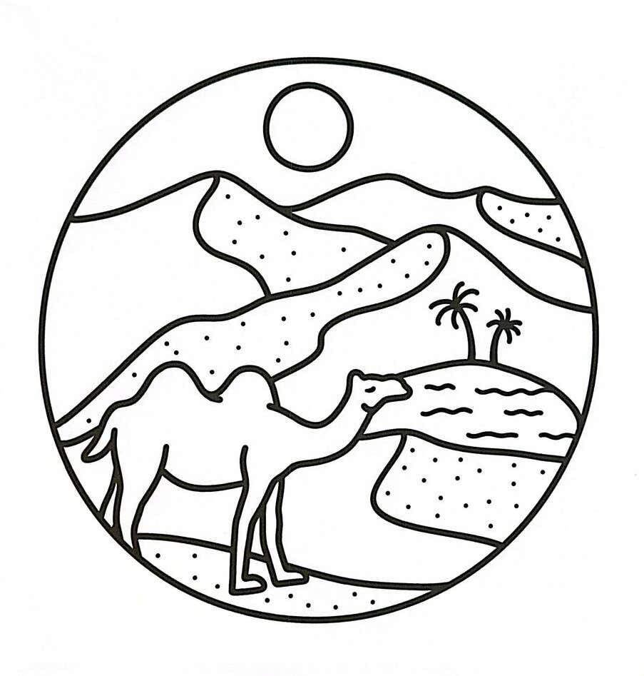Einfache Kunst Ausmalbilder 45