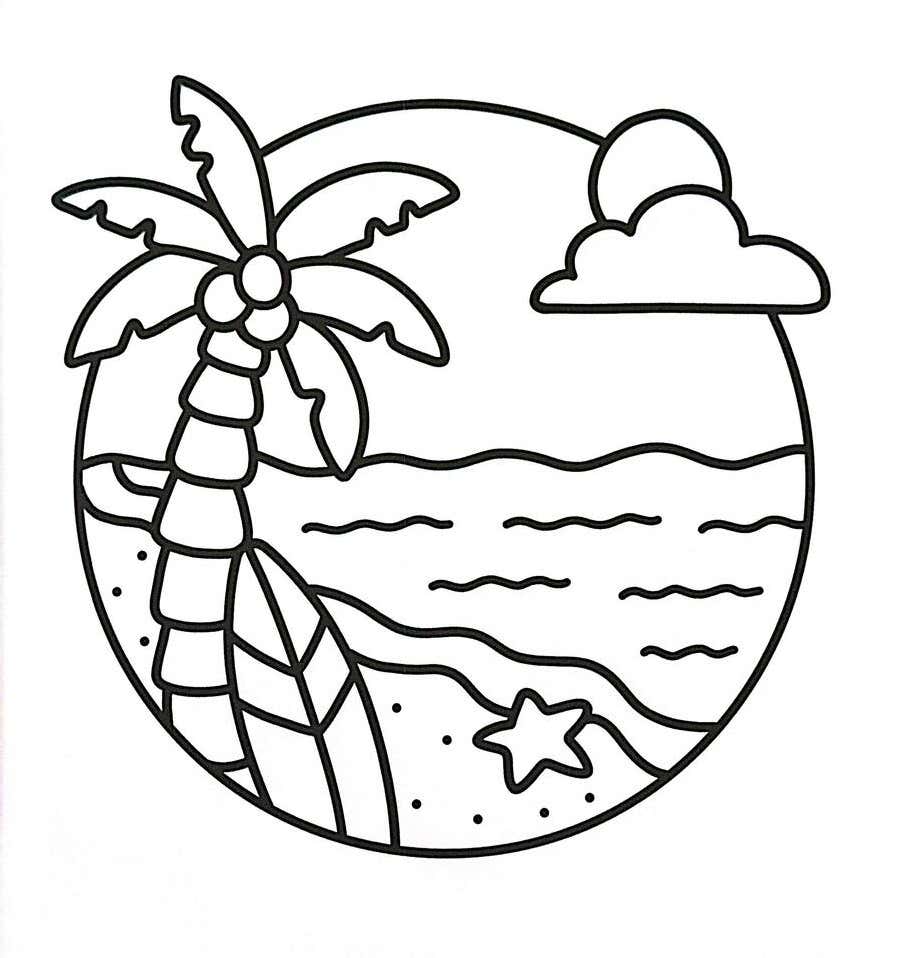 Einfache Kunst Ausmalbilder 5