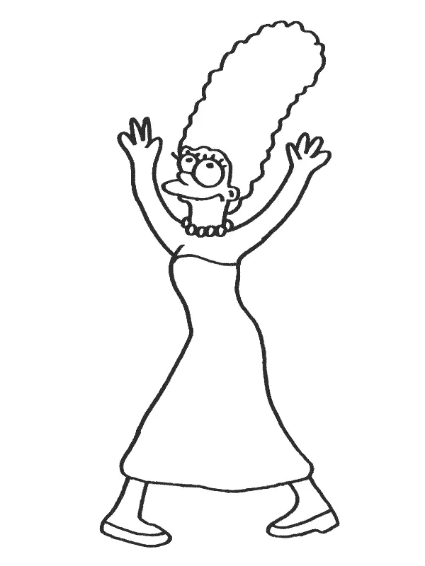 Simpsons Coloring Pages 20