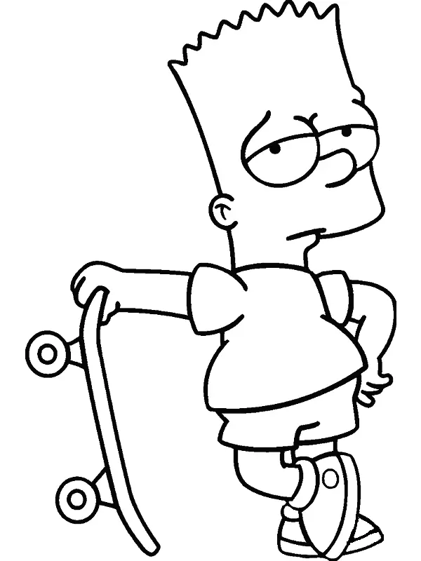 Simpsons Coloring Pages 24