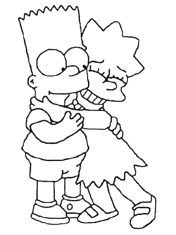 Simpsons Coloring Pages 27