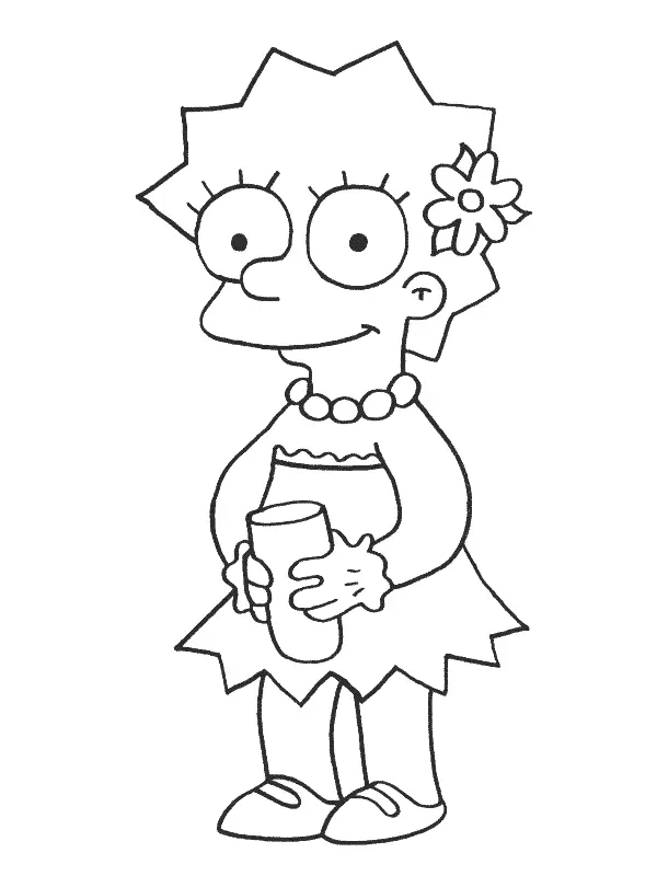 Simpsons Coloring Pages 31