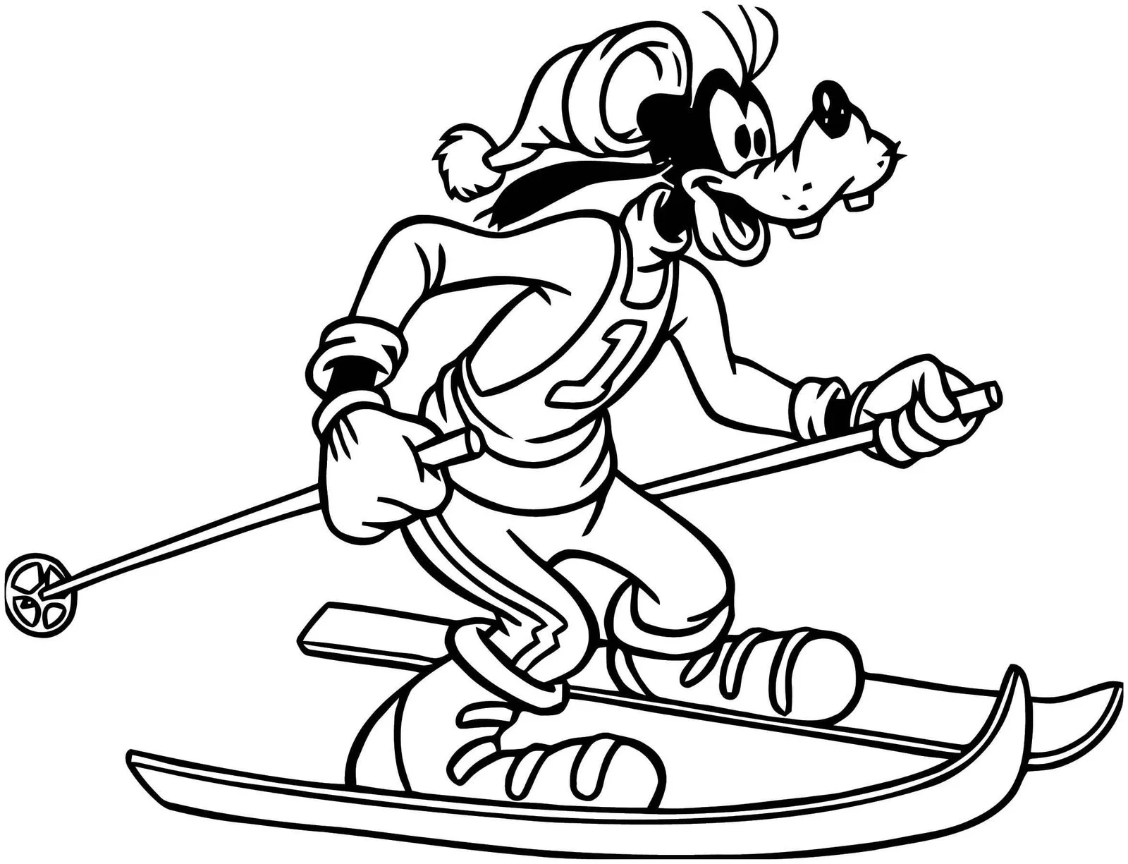 Skiing Coloring Pages 57