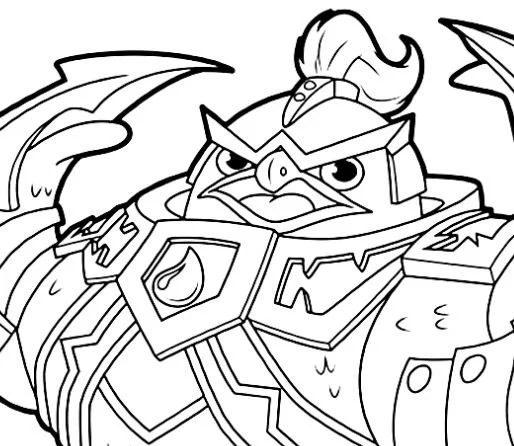 Skylanders Coloring Pages 1