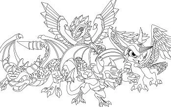 Skylanders Coloring Pages 10