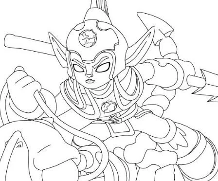 Skylanders Coloring Pages