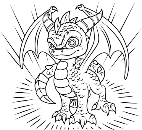 Skylanders Coloring Pages 16