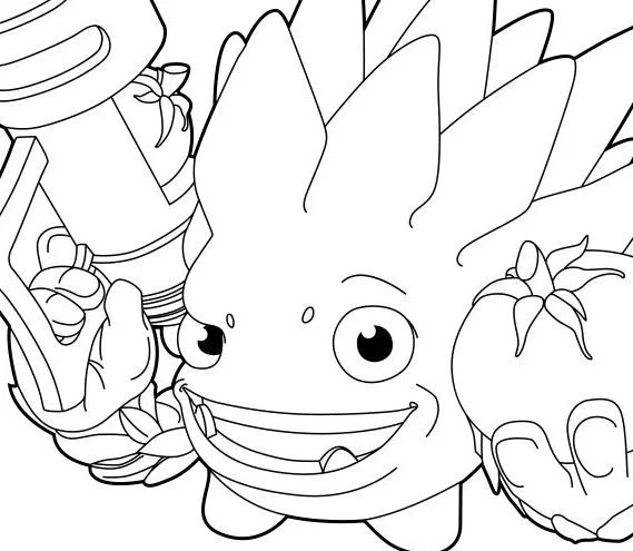 Skylanders Coloring Pages 18