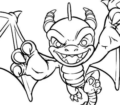 Skylanders Coloring Pages 2