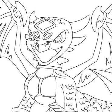 Skylanders Coloring Pages 20