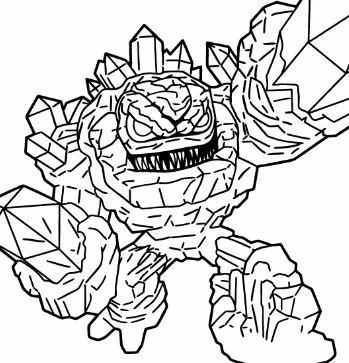 Skylanders Coloring Pages 21