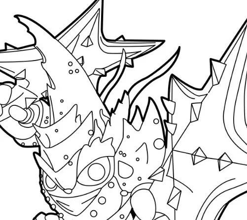 Skylanders Coloring Pages 28