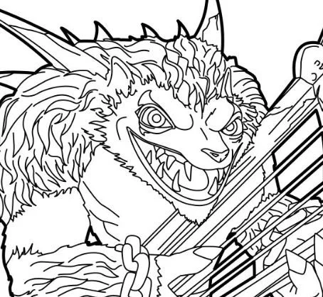 Skylanders Coloring Pages 3