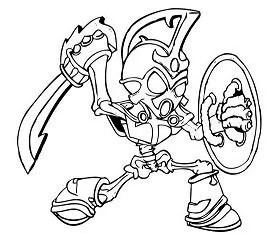 Skylanders Coloring Pages 31