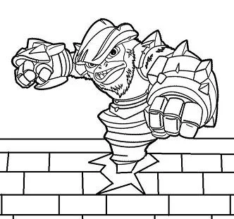 Skylanders Coloring Pages 32